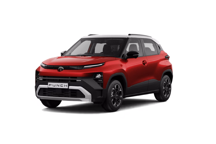 Tata Punch in Bengal Rogue Dual Tone